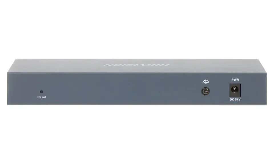 Hikvision DS-3E1310HP-EI - Smart switch 8x 100Mbps PoE (2x Hi-PoE) + 2x Gb; 110W; dosah až 300m; IP40