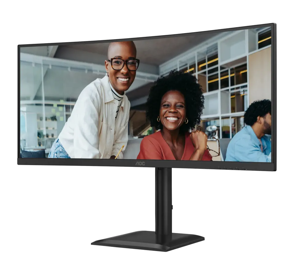 AOC LCD CU34E4CV 34" zakřivený VA/3440x1440@120Hz/4ms/350cd/2xHDMI/DP/4xUSB/2xUS
