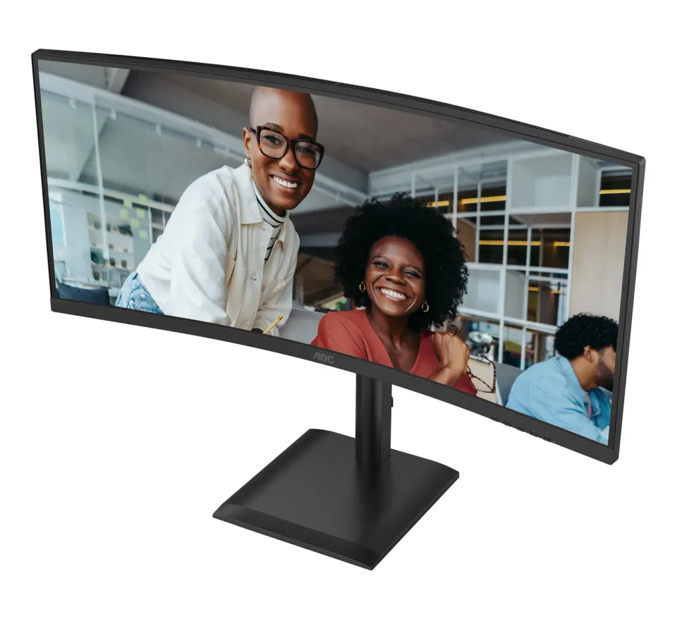 AOC LCD CU34E4CV 34" zakřivený VA/3440x1440@120Hz/4ms/350cd/2xHDMI/DP/4xUSB/2xUS