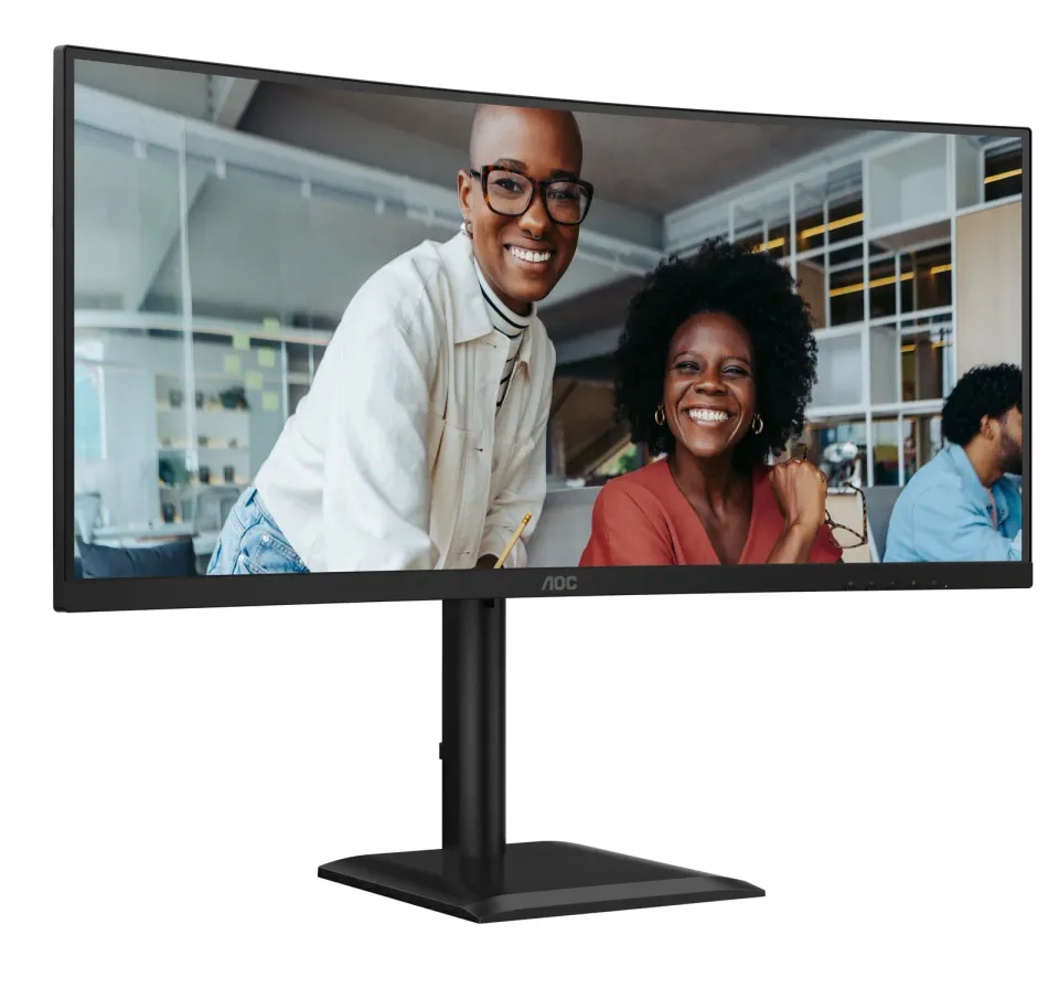 AOC LCD CU34E4CV 34" zakřivený VA/3440x1440@120Hz/4ms/350cd/2xHDMI/DP/4xUSB/2xUS
