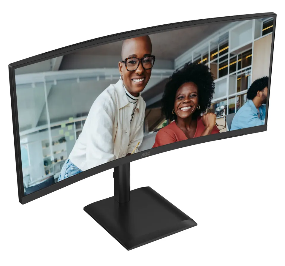 AOC LCD CU34E4CV 34" zakřivený VA/3440x1440@120Hz/4ms/350cd/2xHDMI/DP/4xUSB/2xUS