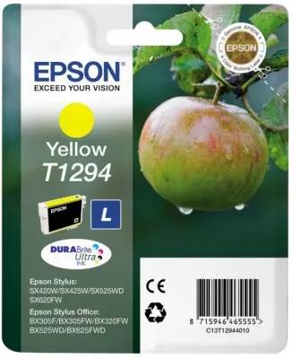 EPSON cartridge T1294 yellow (jablko)