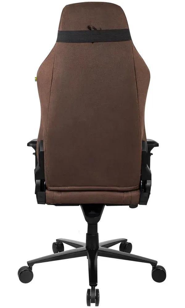 AROZZI herní židle VERNAZZA Supersoft Fabric Brown/ hnědá
