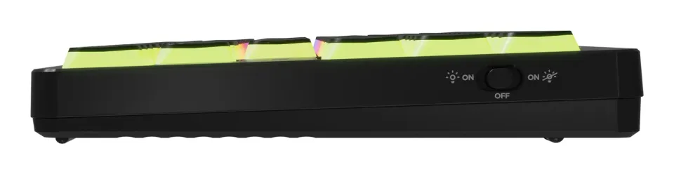 Bezdrátová herní klávesnice Genesis THOR 430 TKL/USB+BT/US/Černá