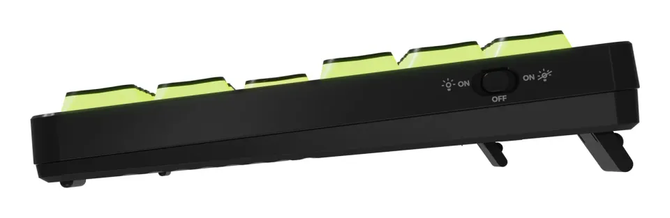 Bezdrátová herní klávesnice Genesis THOR 430 TKL/USB+BT/US/Černá