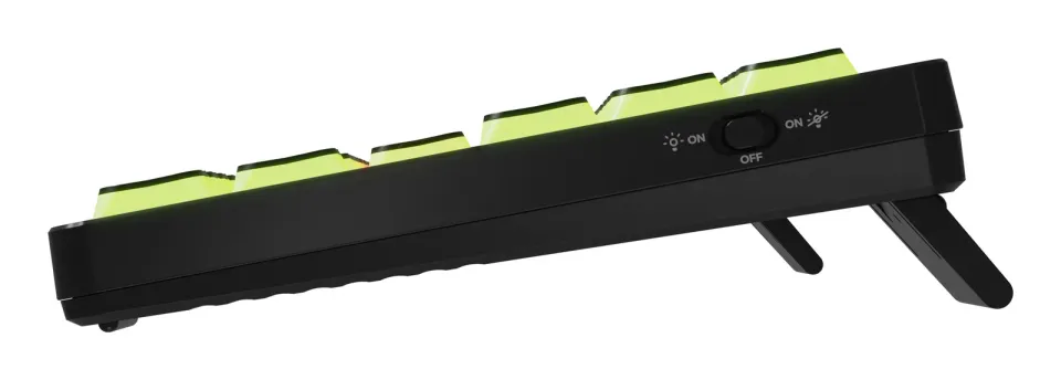 Bezdrátová herní klávesnice Genesis THOR 430 TKL/USB+BT/US/Černá