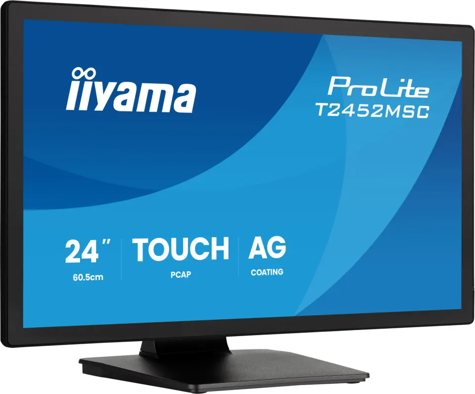 24" LCD iiyama T2452MSC-B2AG-IPS,FHD,10P