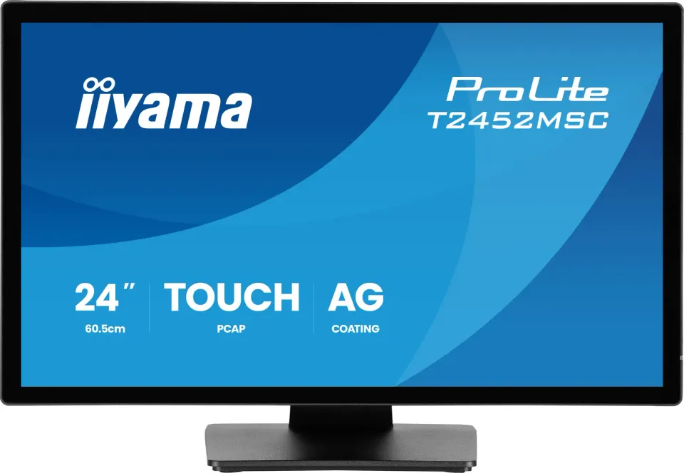 24" LCD iiyama T2452MSC-B2AG-IPS,FHD,10P