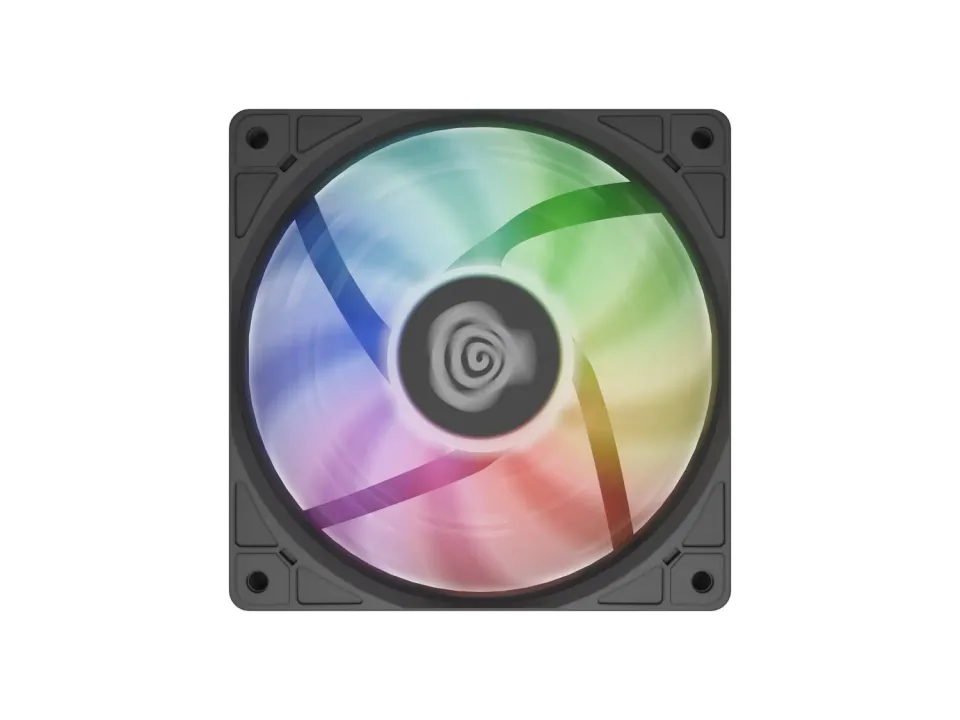 Ventilátor Genesis OXAL 120 ARGB, 3-Pack, černý