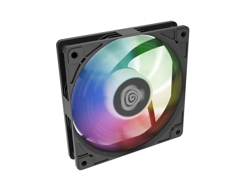 Ventilátor Genesis OXAL 120 ARGB, 3-Pack, černý
