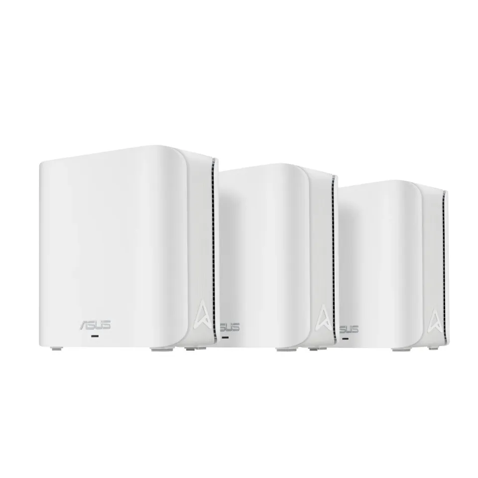 ASUS ZenWifi BD4 3-pack, WiFi7 Extendable Router, AiMesh, 2x WAN/LAN