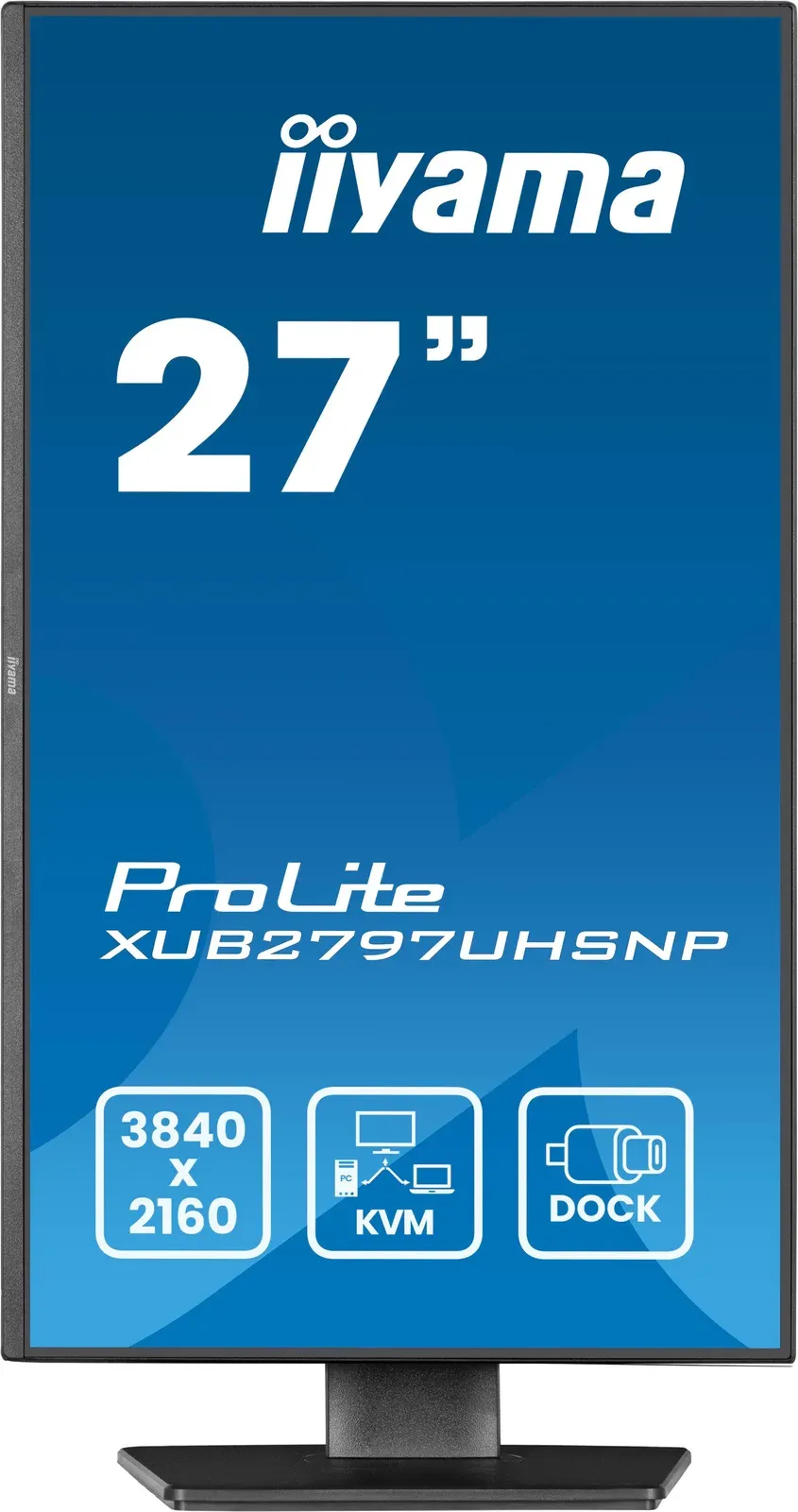 iiyama ProLite/XUB2797UHSNP-B1/27"/IPS/4K UHD/60Hz/4ms/Černá/5R