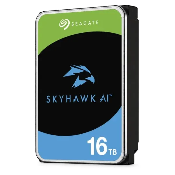 Seagate SkyHawk AI HDD, 16TB, SATAIII, 256MB cache, 7.200RPM