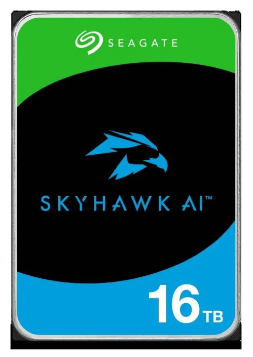 Seagate SkyHawk AI HDD, 16TB, SATAIII, 256MB cache, 7.200RPM (ST16000VE004)