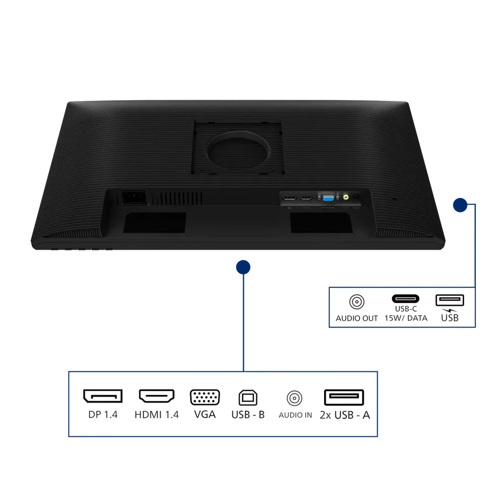 Philips LCD 24B2N3200A 23,8" IPS/1920x1080@120Hz/4ms/350cd/VGA/HDMI/DP/Repro/Piv