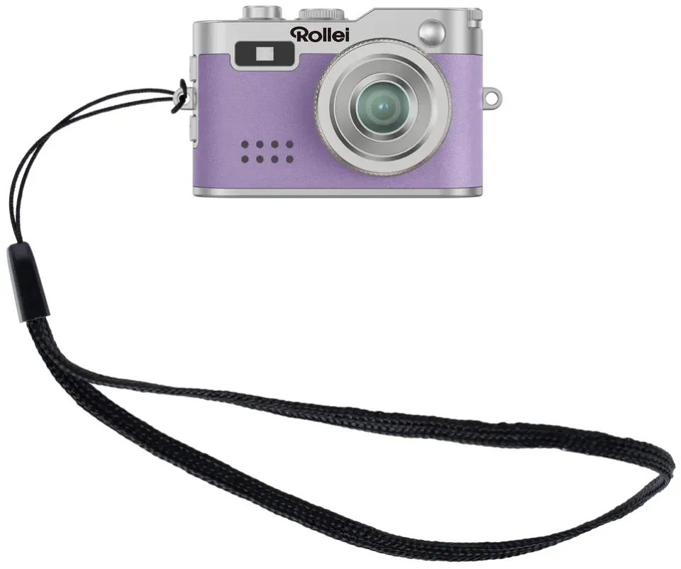 Rollei Mini Digitalkamera/ 2 MPix/ 0,96" LCD/ 1080p video/ Fialový