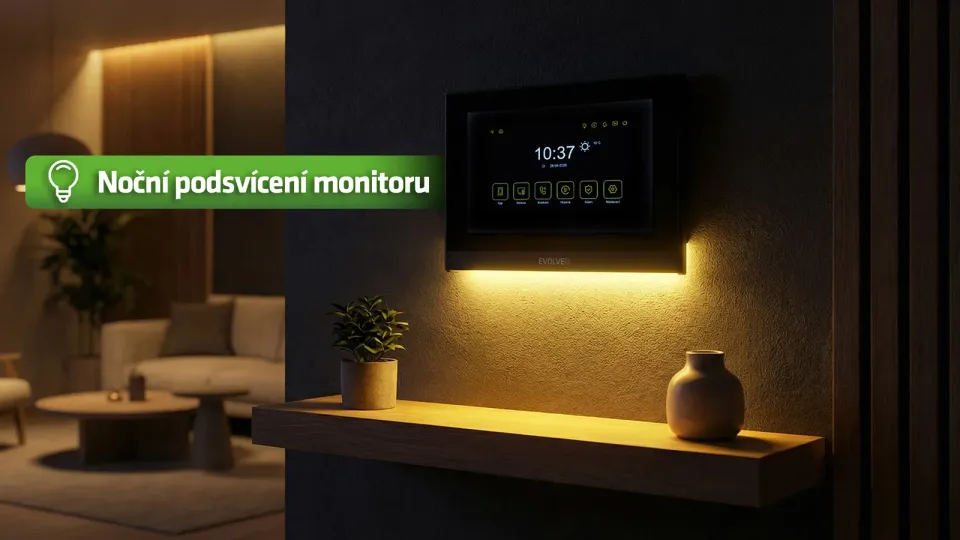 EVOLVEO DoorPhone AHD7 Plus – domovní videotelefon s čipovým odemykáním a mobiln