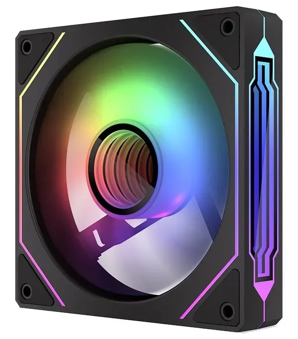 Krux ventilátor Corvus 120 ARGB KIT / 3x120 mm ARGB fan / infinity mirror efekt