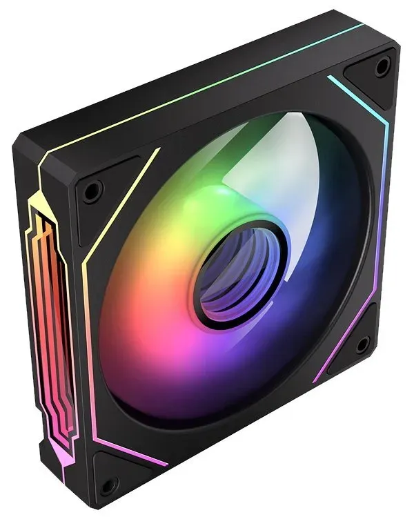 Krux ventilátor Corvus 120 ARGB KIT / 3x120 mm ARGB fan / infinity mirror efekt