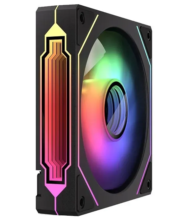 Krux ventilátor Corvus 120 ARGB KIT / 3x120 mm ARGB fan / infinity mirror efekt