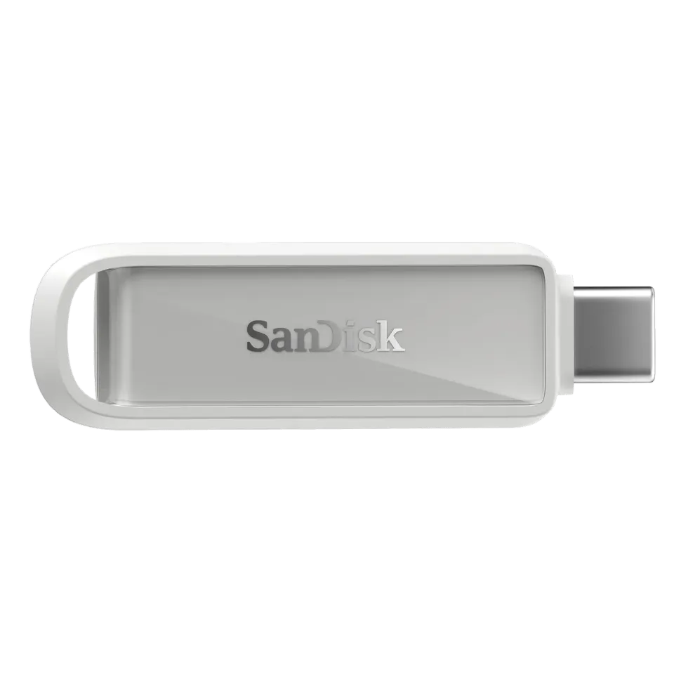 SanDisk Phone Drive Flash Disk 64GB USB-C, bílý