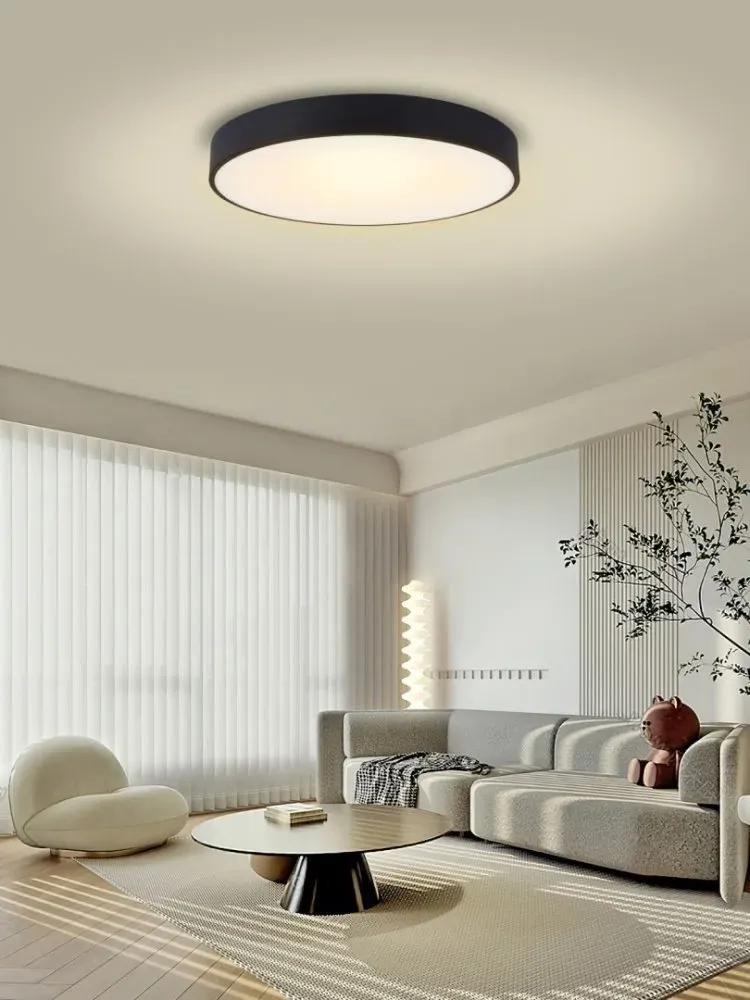IMMAX NEO RONDATE SLIM SMART stropní svítidlo 80 x 7cm 65W černé Zigbee 3.0, TUYA