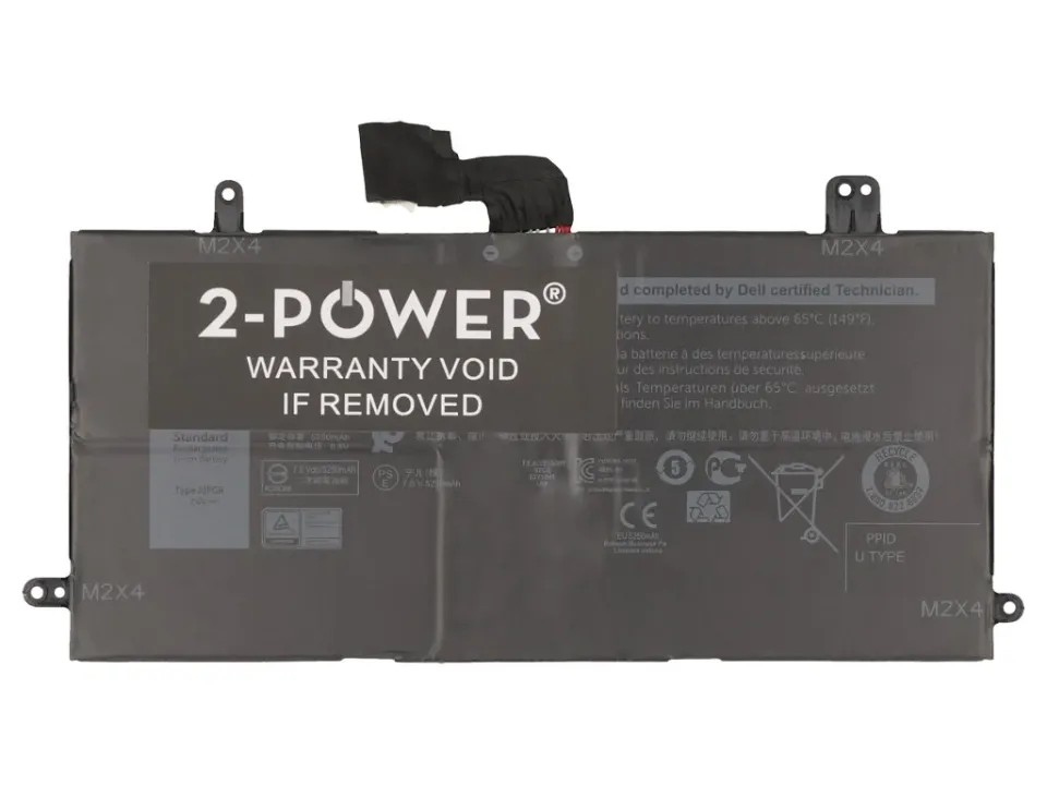 2-Power Dell Latitude 5285 ( T17G alternative ) 4 článková Baterie do Laptopu 7,