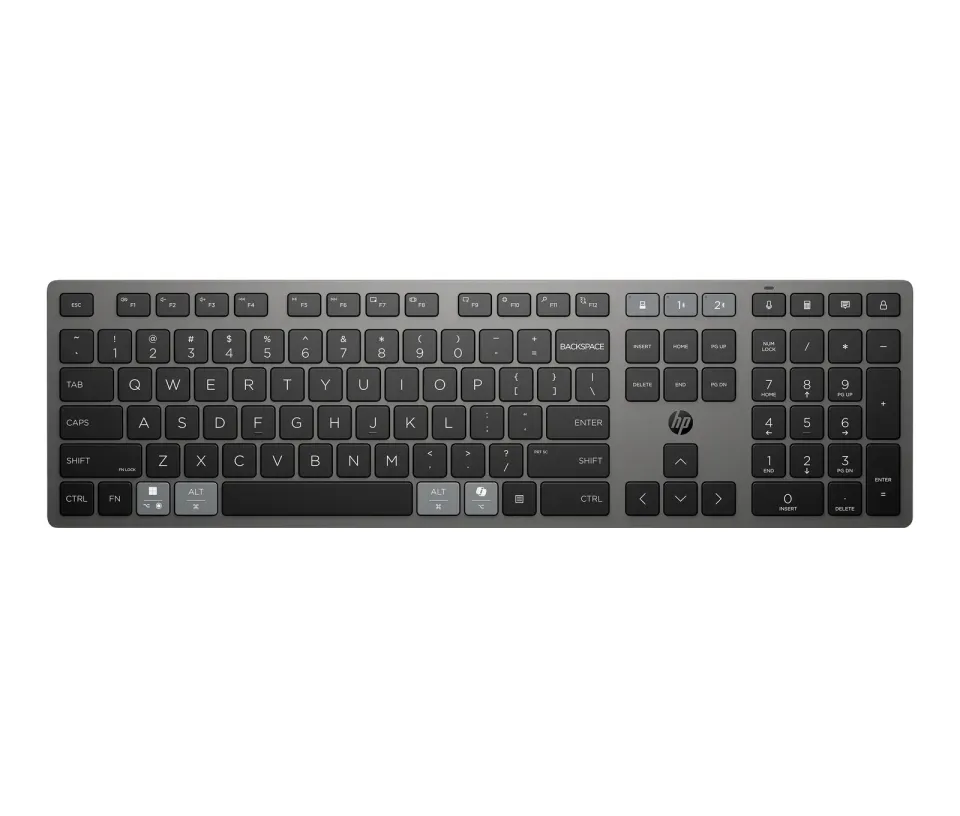 HP 725 Multi-Device Rechargeable Wireless Keyboard - CZ-SK