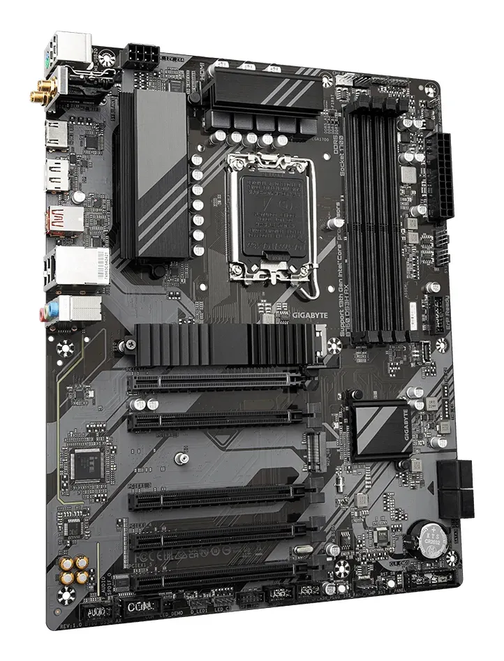 Gigabyte MB Sc LGA1700 B760 DS3H AX, Intel B760, 4xDDR5, 1xDP, 1xHDMI, WI-FI