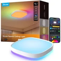 Govee RGBICWW Smart čtverhranné stropní světlo 2400lm 30cm Matter