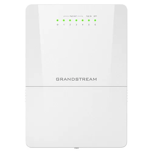 Grandstream GWN7710R venkovní L2 managed switch, 5xGbE, SFP, 4xPoE+, IP66
