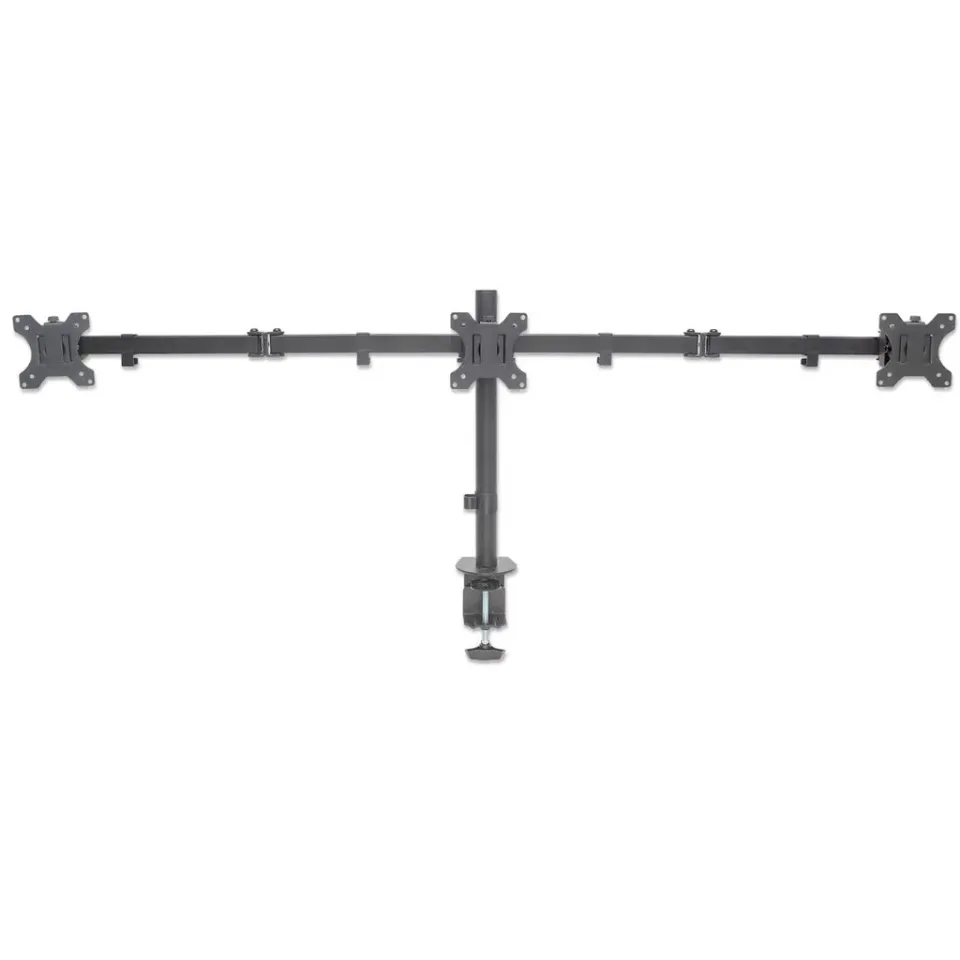 MANHATTAN Stolní držák pro 3 Monitory LCD, 13” až 27”