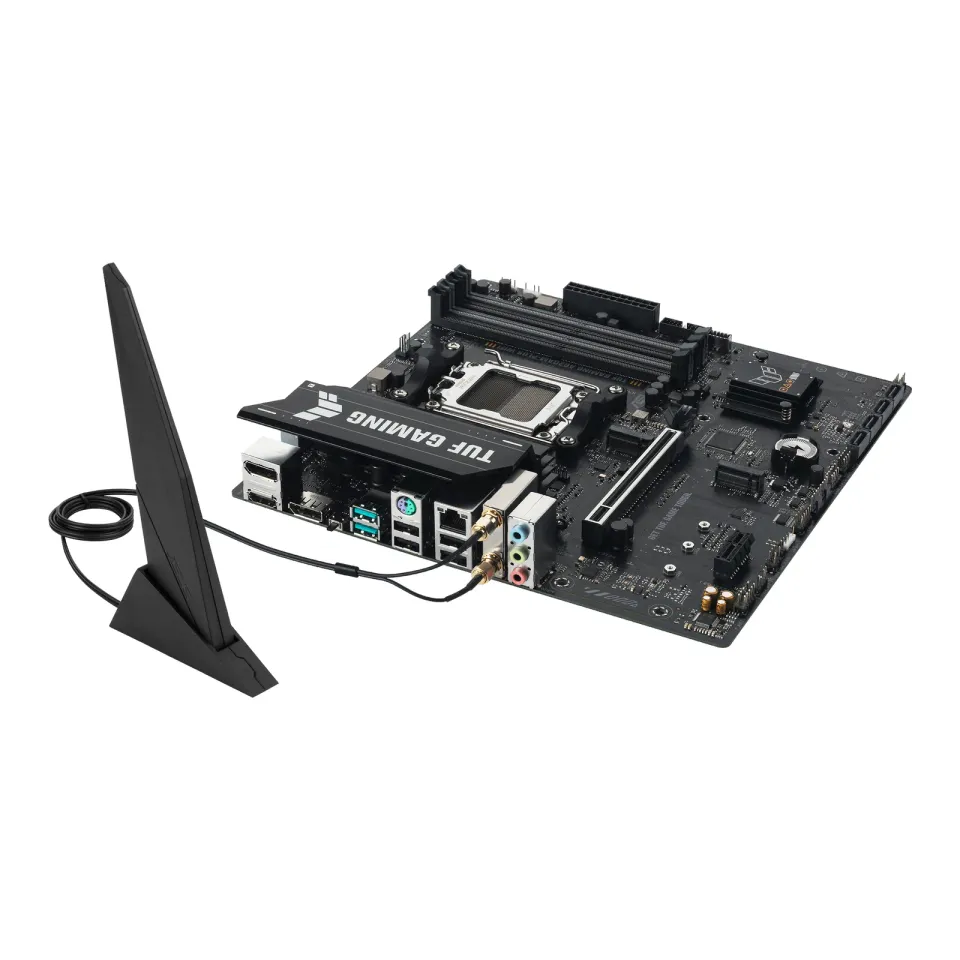 ASUS MB Sc AM5 TUF GAMING A620AM-PLUS WIFI, 4xDDR5, 2xDP, 1xHDMI, mATX