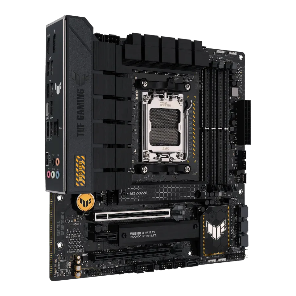 ASUS mb TUF GAMING B650M-PLUS (soc AM5 DDR5 B650 mATX)