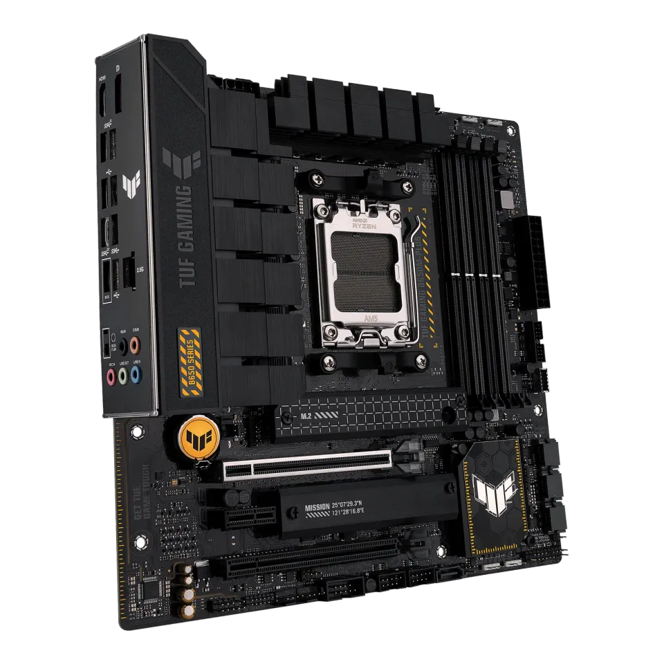ASUS mb TUF GAMING B650M-PLUS (soc AM5 DDR5 B650 mATX)