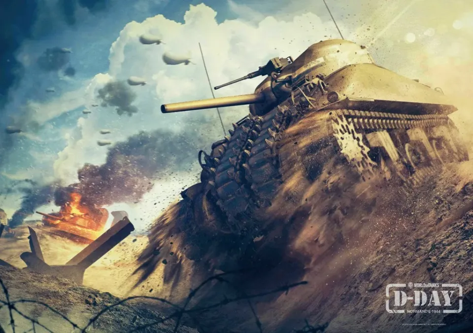 GLO GAMING PUZZLE: WORLD OF TANKS D-DAY