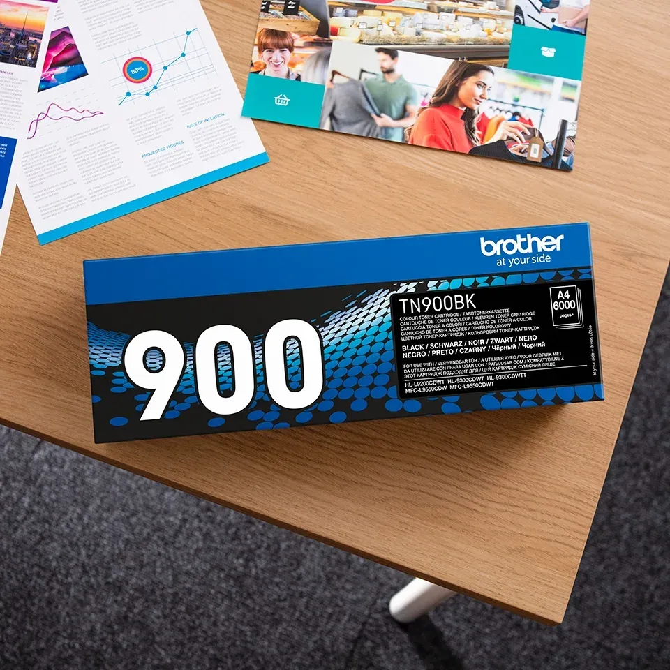 Brother - TN-900BK, toner černý, 6 000 str.
