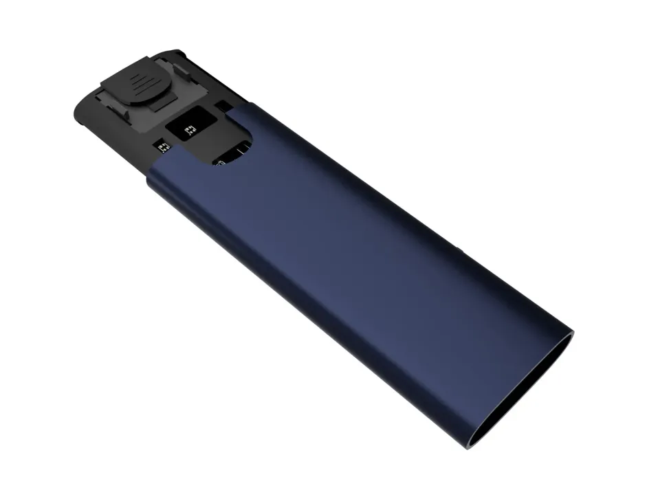 Externí box pro SSD Natec RHINO M.2 NVME LITE USB-C 3.2 GEN 2, hliníkové tělo, STEEL NAVY