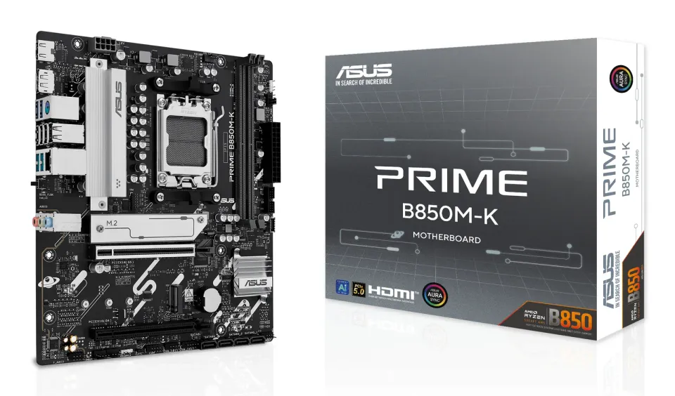 ASUS MB Sc AM5 PRIME B850M-K, AMD B850, 2xDDR5, 1xDP, 1xHDMI, mATX