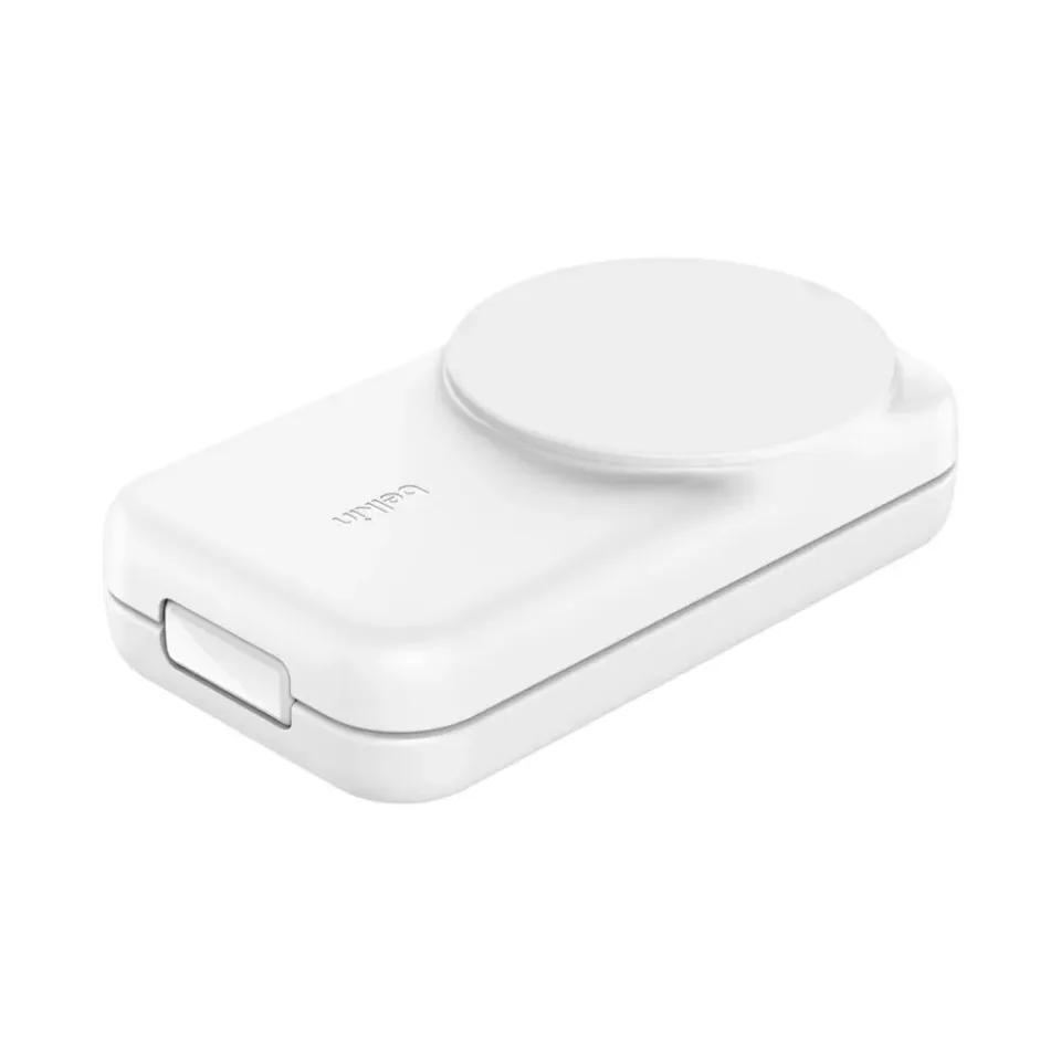 Belkin UltraCharge Qi2 25W 3v1 Magnetická skládací nabíječka pro iPhone/Apple Wa (WIZ036kqWH)