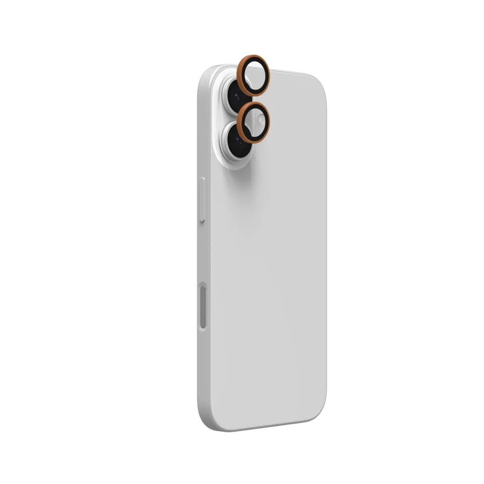 ZAGG Ochranná čočka Premium pro Apple iPhone 17/16/16+ - oranžová