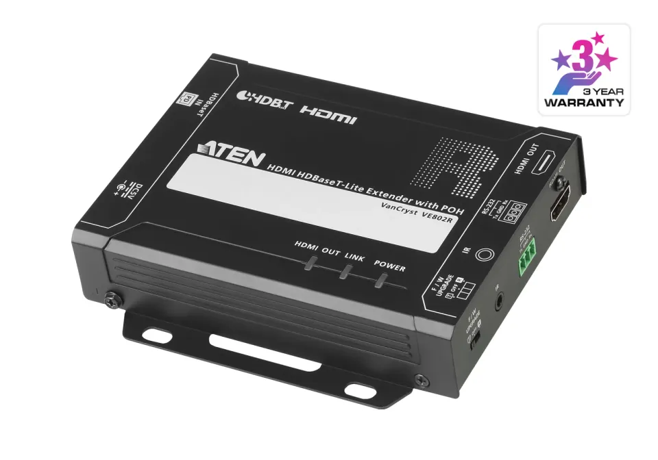HDMI HDBaseT-Lite Receiver with POH (4K@40m) (HDBaseT Class B)
