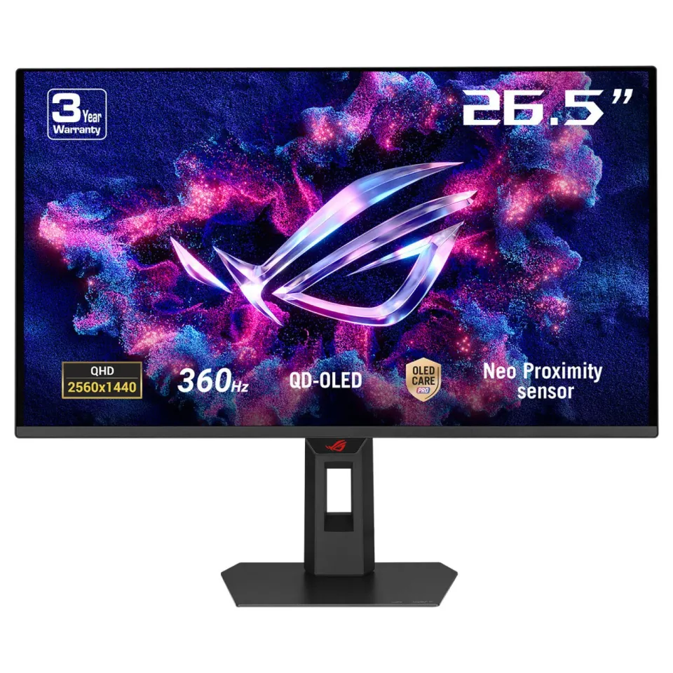 ASUS ROG Strix/XG27AQDNG/26,5"/QD-OLED/QHD/360Hz/0,03ms/Černá/3R
