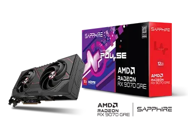 SAPPHIRE vga PULSE AMD Radeon™ RX 9070 GRE GAMING OC 12GB GDR6