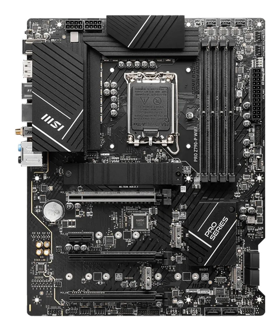 MSI PRO Z790-P WIFI, 1700, Intel Z790, 4xDDR5, ATX