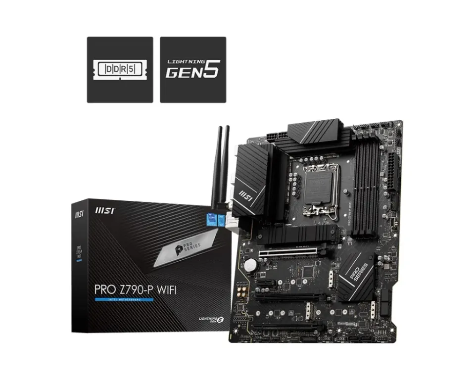 MSI PRO Z790-P WIFI, 1700, Intel Z790, 4xDDR5, ATX