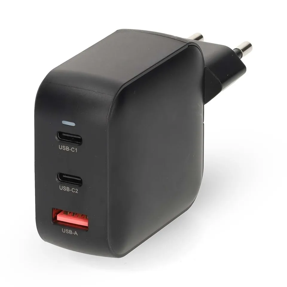 Nedis WGCHA100WBK - Síťová Nabíječka | 100 W | GaN | PD3.0 | Funkce rychlého nab