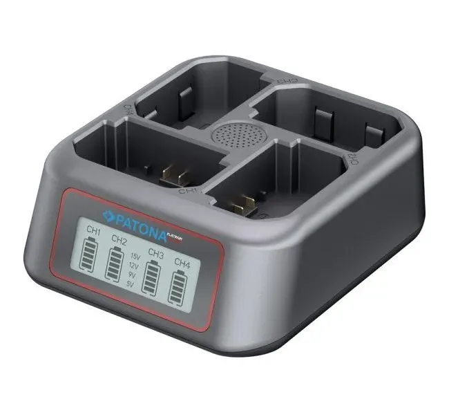 PATONA nabíječka 4-port pro Foto Sony NP-FZ100, Power delivery, USB-C