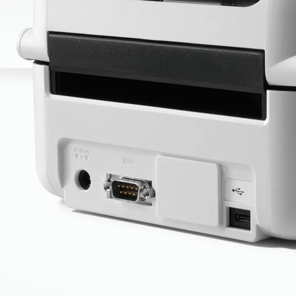 Brother TD-4215D (tiskárna štítků, 203 dpi, max šířka 104 mm), USB, RS232C