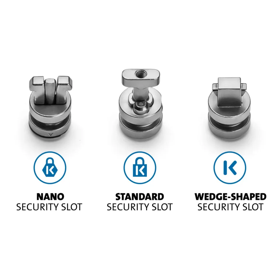 Kensington ClickSafe 3 v 1 kotevní sada pro T-Bar, Wedge, Nano Slots